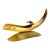 Vintage Mid-Century Sculptural Cow Horn Cigar Ashtray & Rest For Sale