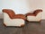 Vintage 1970s Italian Leather Swan Chairs For Sale In Los Angeles - Image 6 of 9