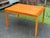 Wood Vintage Mid Century Modern Danish Teak Extendable Dining Table For Sale - Image 7 of 10