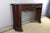A Louis XV style carved oak fireplace in good condition. 19th century. DIMENSIONS: 1.11m high, 1.71m long, and 0.45m deep.