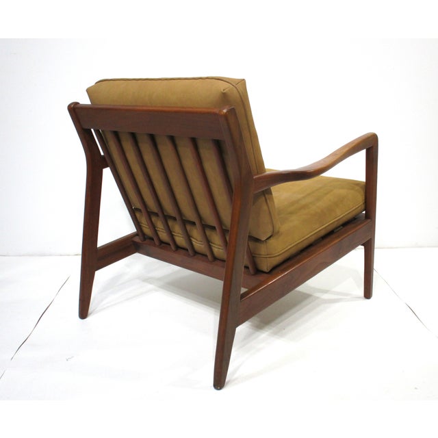 Folke Ohlsson Walnut Lounge Chair by Dux For Sale In Cincinnati - Image 6 of 11