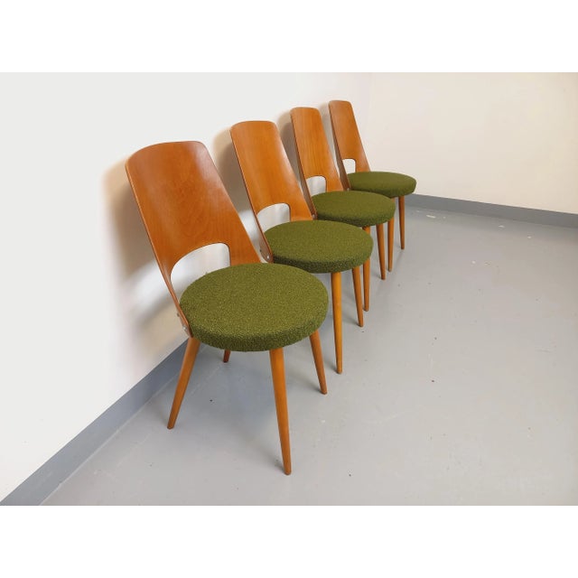 intage Mondor Chairs by Baumann, 1960s, Set of 4 For Sale - Image 14 of 18