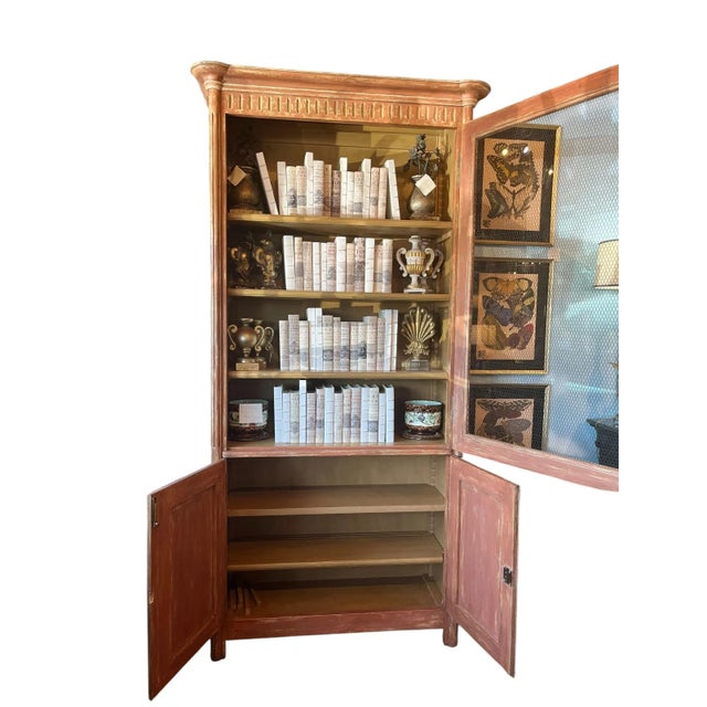 Wood 19th Century French Bibliotheque Bookcase For Sale - Image 7 of 10