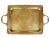 Mid 20th Century Vintage Solid Brass Hand Crafted Islamic Arabic Islamic Calligraphy Tray For Sale - Image 5 of 5