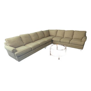 Tweed Bassett Sectional - 4 Pieces For Sale