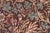1990s Floral 1990's Pak-Persian Brown/Gray Wool Round Rug - 8'0'' X 8'4'' For Sale - Image 5 of 9