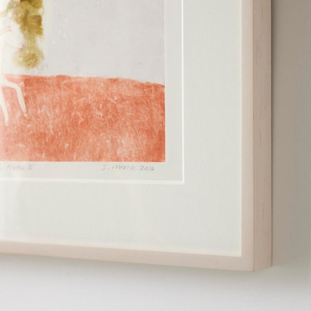 2020s Josie Merck, White Horse With Sycamore II For Sale - Image 5 of 6