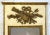 Wood Early 1900's Gilt Wood Trumeau Mirror With Floral Basket Relief Made in Italy For Sale - Image 7 of 13