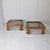 Italian Walnut and Smoked Glass Coffee Tables by Afra & Tobia Scarpa, 1970s, Set of 2 For Sale - Image 9 of 9
