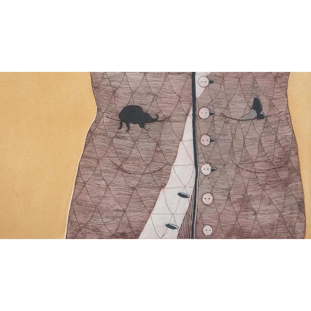 Late 20th Century Gillian Gocking, Pocket-Fuls, 1974, Original Etching For Sale - Image 5 of 11