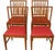 Vintage Chairs in Oak and Eco-Leather, 1960s, Set of 4 For Sale - Image 9 of 9