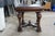 Bernhardt Bernhardt Old Word Tuscan Etched Metal & Wood Marquis Square Side End Table 31" For Sale - Image 4 of 18