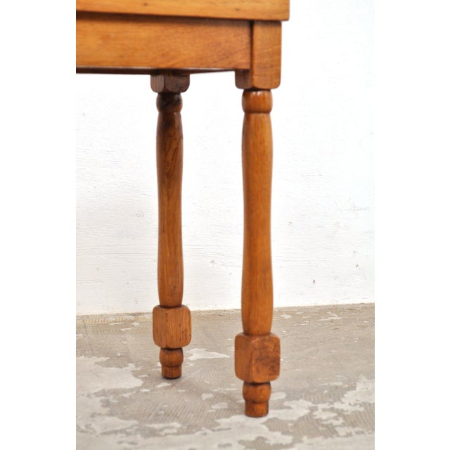 Vintage Mosaik Side Table in Oak, 1960s For Sale - Image 3 of 9