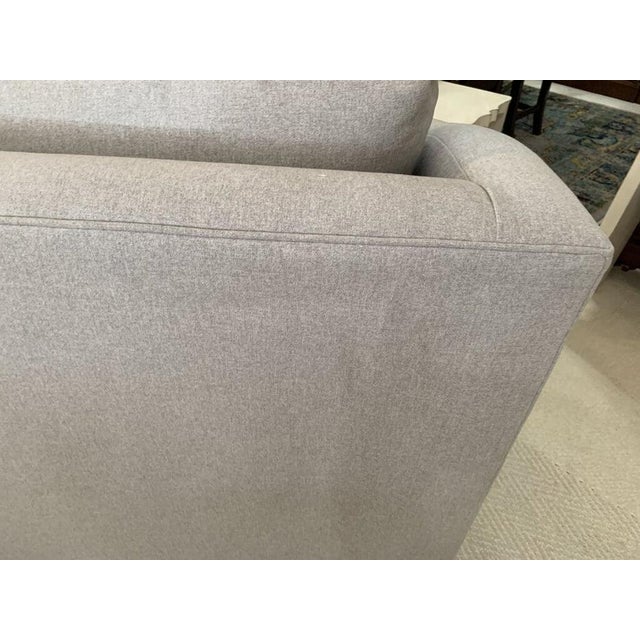 The Sullivan Sofa in Grey Merino Fabric For Sale - Image 12 of 12