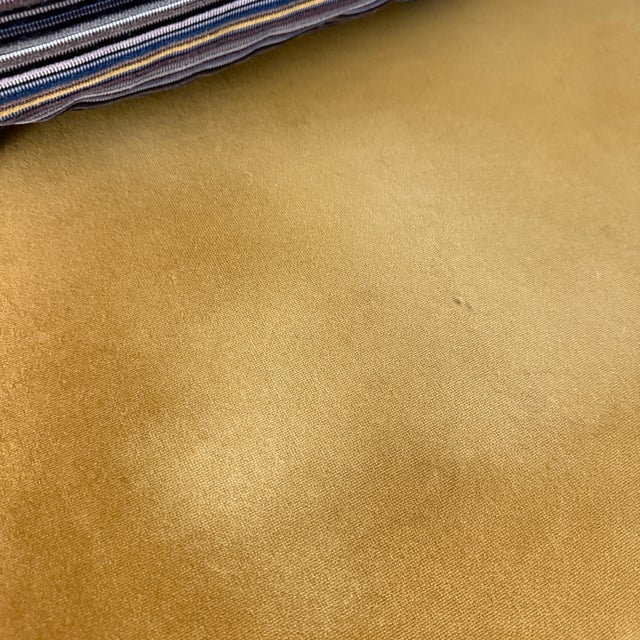 Wood Lawson Fenning Thin Frame Lounge Chair With Paul Smith Ottoman For Sale - Image 7 of 9