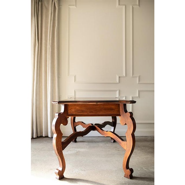 Late 20th Century Romweber Spanish Baroque Carved Writing Desk, Designed by Jim Peed For Sale - Image 16 of 17