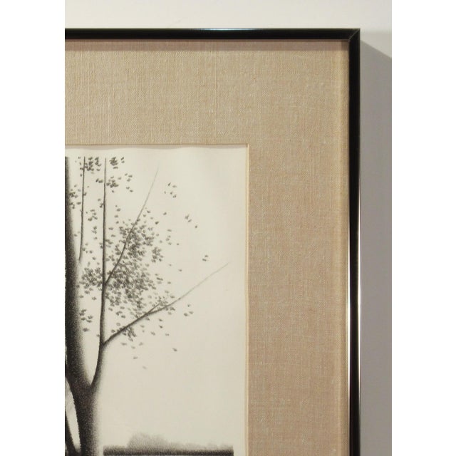 Robert Kipniss, Landscape with Trees, Circa 1980 For Sale In San Francisco - Image 6 of 9