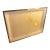 1970s Mid-Century Modern Brass and Plexiglass Tray by Liar of A. Cavalli For Sale
