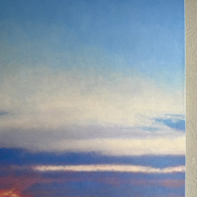 2020s Western Landscape Painting - Montana Big Sky Winter Sunset by James Bason For Sale - Image 5 of 12