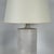 Large Satin White 'Rouleau' Ceramic Table Lamp by Design Frères For Sale - Image 10 of 11