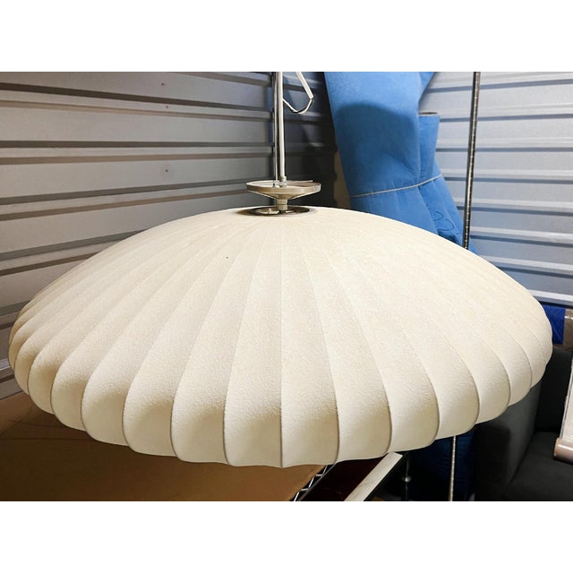 Mid 20th Century Mid 20th Century Mid-Century Modern Bubble Saucer Pendant by George Nelson For Sale - Image 5 of 12