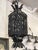 1920s Gothic Revival Spanish Iron Pendant Light Chandelier For Sale - Image 13 of 13