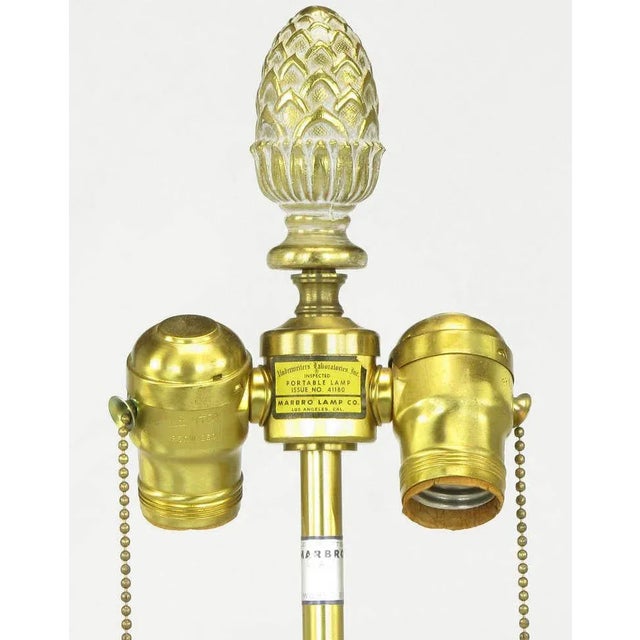 Metal Bruno Merll for Marbro Capodimonte Child Bust Table Lamp For Sale - Image 7 of 9