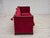 Danish Three-Seater Drop Arm Spanish Sofa in Red Furniture Velour, 1970s For Sale - Image 13 of 18