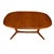 Sun Cabinet Co. Danish Modern Solid Teak Expanding Dining Table Hidden Leaves For Sale - Image 12 of 17