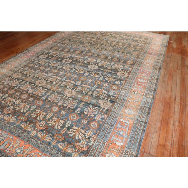 Room size Persian Bibikabad rug from the 1930s