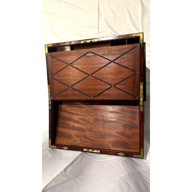 Thomas Lund Early to Mid 1800s English Lap Desk For Sale - Image 11 of 12