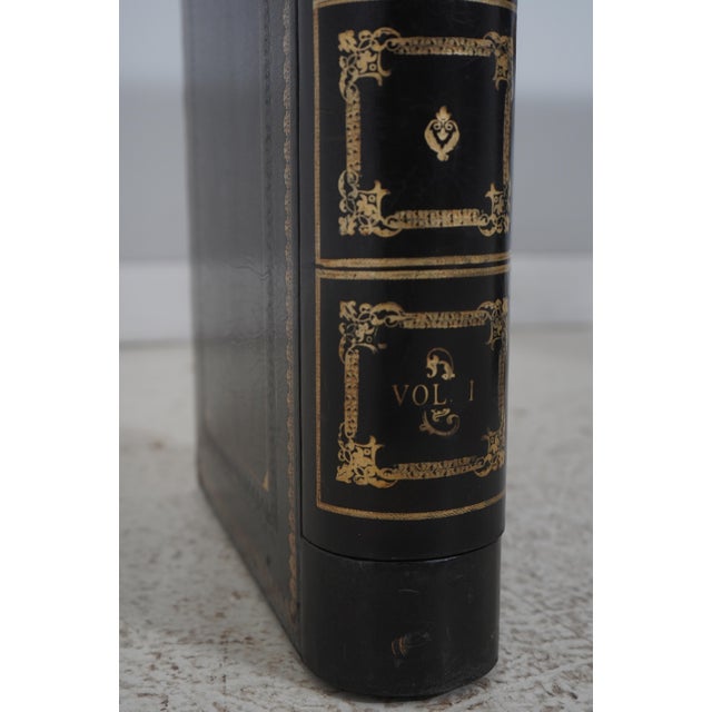 Maitland Smith Leather Wrapped 7 Drawer Console Sofa Table For Sale - Image 12 of 18