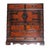 This gorgeous Korean Tansu-style chest with iron hardware features five drawers of various sizes and a spacious central...
