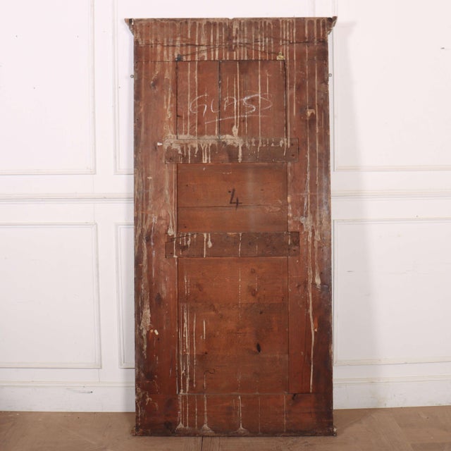 French Painted Trumeau Mirror For Sale - Image 14 of 15