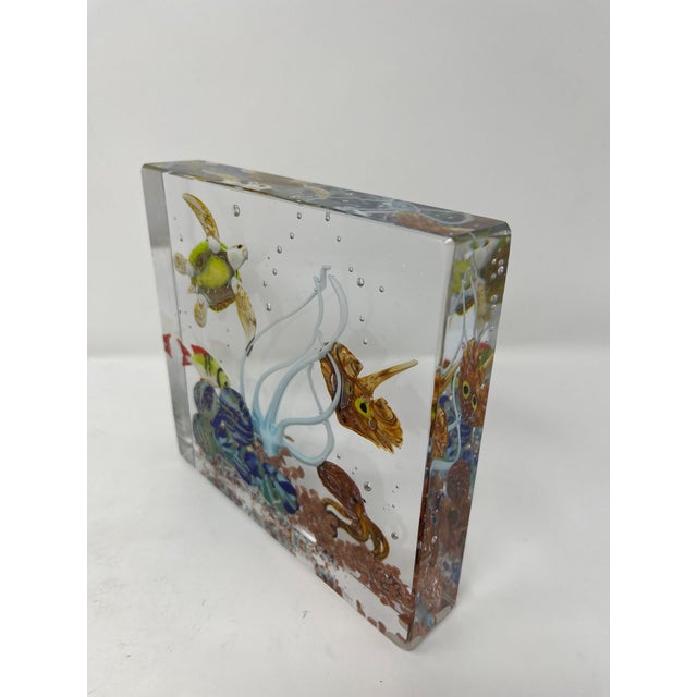 Fish Aquarium Made in Murano For Sale - Image 4 of 6