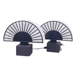 Postmodern Lamps in the style of Mario Botta, 1990s, Set of 2 For Sale