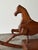 Mid 20th Century Handcrafted Mid 20th Century Sculptural Pine Rocking Horse For Sale - Image 5 of 18
