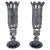 Gray Baccarat Crystal Candleholders, Set of 2 For Sale - Image 8 of 8