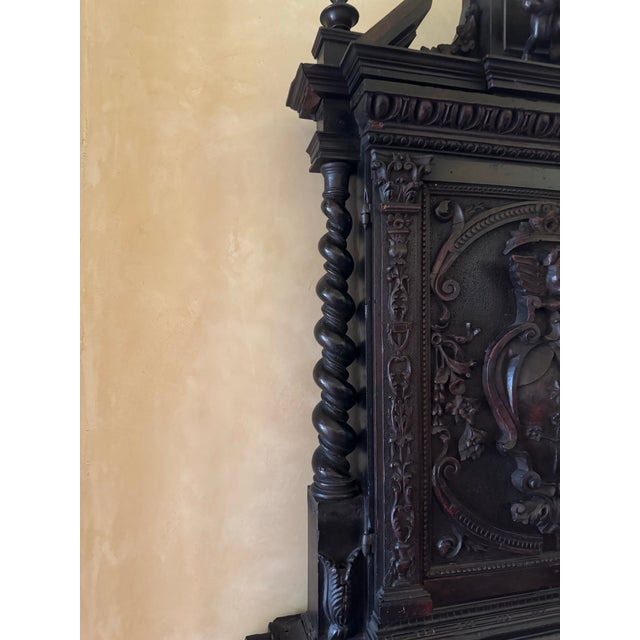 Late 19th Century Cassetta Della Offerti Antique Italian 19th Century Cabinet. For Sale - Image 5 of 8