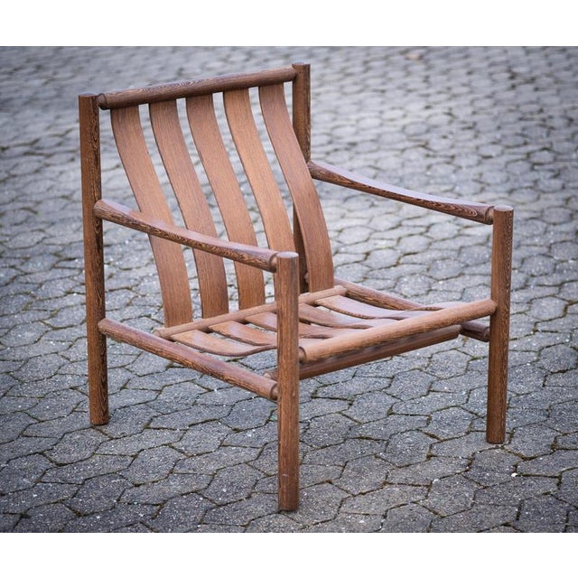 Wenge Lounge Chairs by Jørn Nilson, Denmark, 1966, Set of 2 For Sale - Image 6 of 9