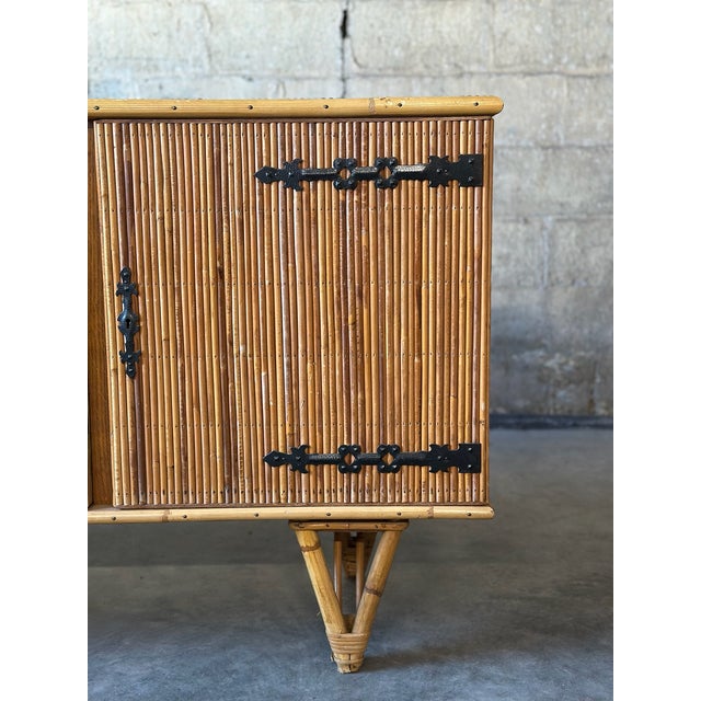 Modern Audoux Minet Reed Sideboard For Sale - Image 3 of 6