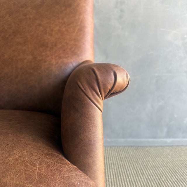 Not Yet Made - Made To Order Alma Chair - Leather For Sale - Image 5 of 8