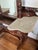 Antique Anglo-Indian Carved Hardwood Marble Top Vanity Dressing Table For Sale - Image 16 of 17