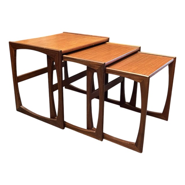 Mid-Century Nest of Tables from G-Plan, Set of 3 For Sale