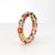 14k Gold Multi-Gemstone Ring With Asscher-Cut Sapphires For Sale - Image 18 of 18