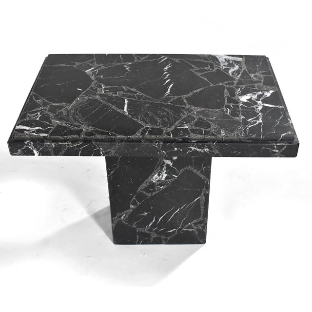 1980s Marble Side Table Attributed to Ello For Sale - Image 4 of 11