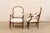 Linen 19th C. French Pair Upholstered Fauteuils For Sale - Image 8 of 12