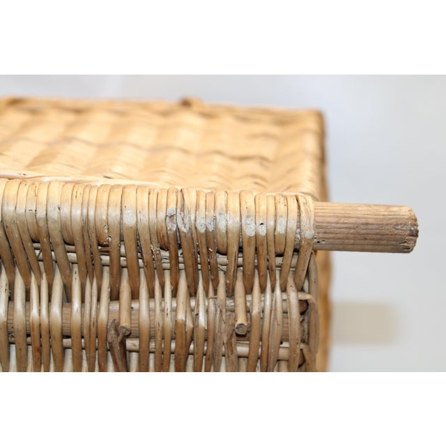 Vintage French Provincial Vineyard Harvest Backpack. For Sale - Image 10 of 13
