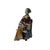 Asian Chinese Porcelain Qing Style Dressing Holding Cat Lady Figure For Sale - Image 3 of 7