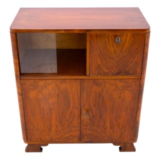 Art Deco Chest of Drawers, Poland, 1940s For Sale